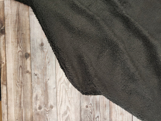 Super Soft Black Cuddle Fur