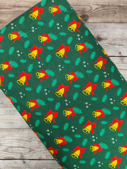 Christmas Bells Cotton Jersey