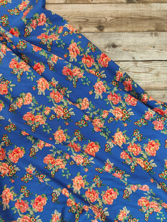 Foil Floral Viscose