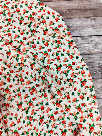 Floral & Leaves Viscose