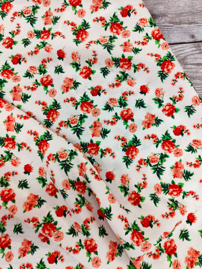 Floral & Leaves Viscose