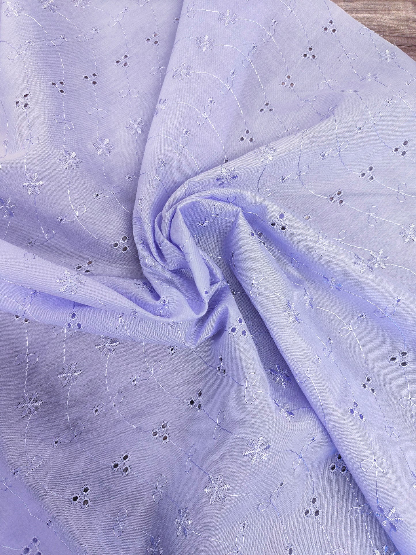 Lilac Embroidered Anglaise 84cm