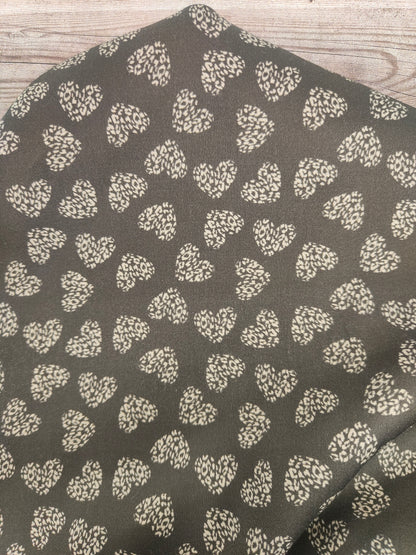 Leopard Heart Cotton