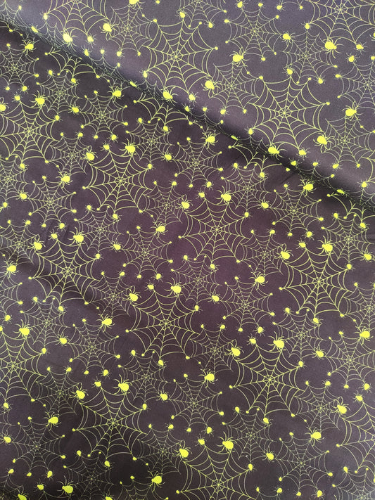 Glowing Spiders Cotton